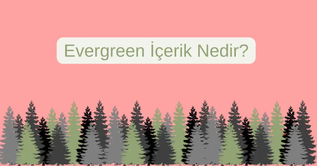 Evergreen İçerik Ne Demek?