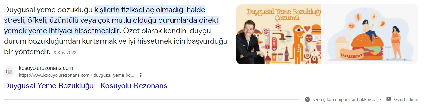 Featured Snippet Nedir?